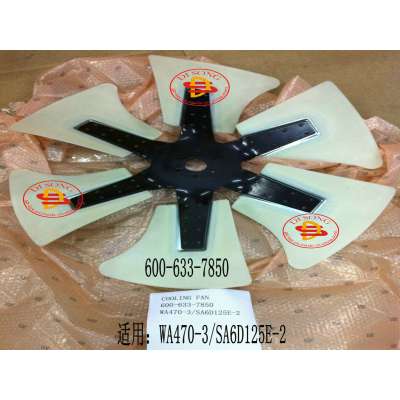 Komatsu Wheel Loader Spare Parts, Fan (600-633-7850)